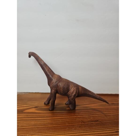 Lot Of 7 Hard Plastic Dinosaur Figurine Toys 2-6" - Picture 14 of 16